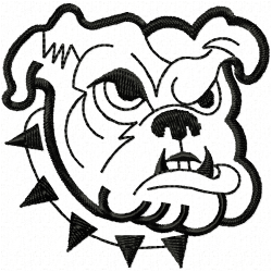 Dogs Embroidery Design 9